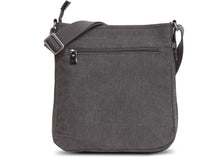 Load image into Gallery viewer, Troop Classic Zip Top Shoulder Bag- Charcoal
