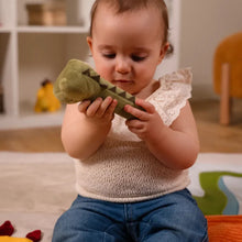 Load image into Gallery viewer, Little Big Friends Squeaker Rattle- Rex the Tyrannosaurus