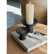 Load image into Gallery viewer, Maytime Broste Candleholder Momo Tall- Matte Black