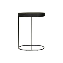 Load image into Gallery viewer, Maytime Studio Arlo Sofa Tray Table- Black & Army Grey Green