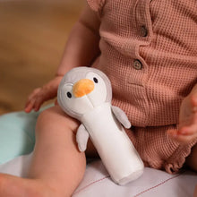Load image into Gallery viewer, Little Big Friends Squeaker Rattle- Martin the Penguin