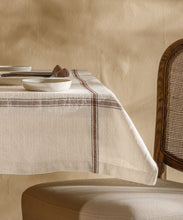 Load image into Gallery viewer, French Country Collections Salon Herringbone Tablecloth