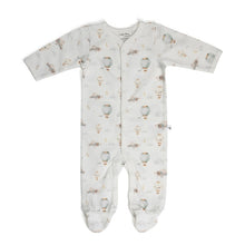 Load image into Gallery viewer, Little Bee by Dimples Plane Cotton Babygrow