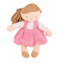 Load image into Gallery viewer, Bonikka- Rose Light Brown Hair & Pink Dress, Organic Doll