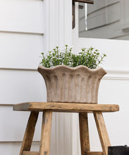 Load image into Gallery viewer, French Country Collections Terra Fluted Oval Planter Large