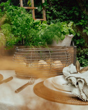 Load image into Gallery viewer, French Country Collections Wire Oval Egg Basket