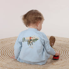 Load image into Gallery viewer, Little Bee by Dimples Bomber Jacket-Blue