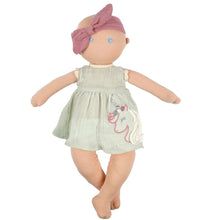 Load image into Gallery viewer, Bonikka Baby Kaia- 100% Organic Soft Doll 43cm (Brown Eyes)