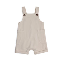 Load image into Gallery viewer, Little Bee By Dimples Sand Cotton Pocket Overalls
