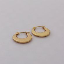 Load image into Gallery viewer, Fabuleux Vous Hoops Yellow Gold Hollow Hoops 20mm
