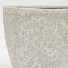 Load image into Gallery viewer, Hawthorne Lava Egg Pot White Moon- Extra Extra Small