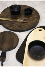 Load image into Gallery viewer, Maytime Round Board with Handle Grey Wash