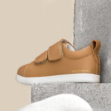 Load image into Gallery viewer, Pretty Brave Tan Brooklyn First Walker