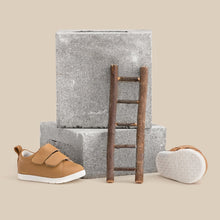 Load image into Gallery viewer, Pretty Brave Tan Brooklyn First Walker