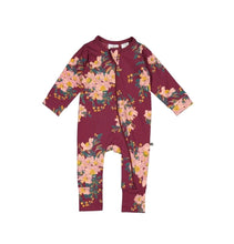 Load image into Gallery viewer, Burrow and Be Alpine Flowers Zip Suit