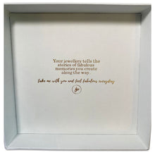 Load image into Gallery viewer, Fabuleux Vous Jewellery Pouch in Gift Box- Navy