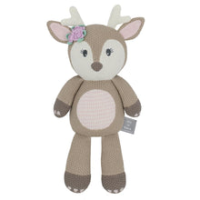 Load image into Gallery viewer, Living Textiles Ava the Fawn Knitted Toy