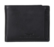 Load image into Gallery viewer, Urban Forest Sidka Leather Wallet w/Card Holder- Serena Black