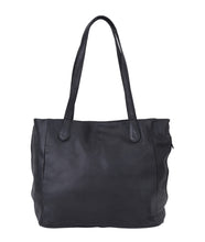 Load image into Gallery viewer, Urban Forest Adele Leather Large Shoulder Bag- Riley Black