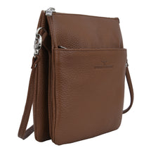 Load image into Gallery viewer, Urban Forest Eva Small Square Leather Sling Bag- Rambler Cocoa