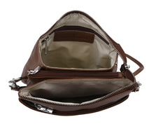 Load image into Gallery viewer, Urban Forest Eva Small Square Leather Sling Bag- Rambler Cocoa