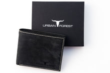 Load image into Gallery viewer, Urban Forest Logan Leather Wallet-Black