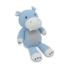 Load image into Gallery viewer, Living Textiles Henry the Hippo Knitted Toy
