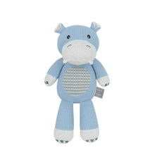Load image into Gallery viewer, Living Textiles Henry the Hippo Knitted Toy