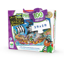 Load image into Gallery viewer, The Learning Journey Puzzle Double Glow In The Dark Pirate Ship