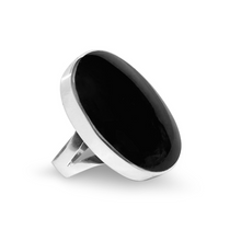 Load image into Gallery viewer, Fabuleux Vous La Stele Black Onyx Oval Ring