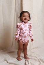 Load image into Gallery viewer, Tiny Tribe Palm Long Sleeve Swim
