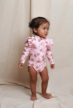 Load image into Gallery viewer, Tiny Tribe Palm Long Sleeve Swim