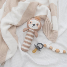 Load image into Gallery viewer, Living Textiles Stick Squeaker- Sloth