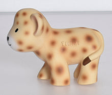 Load image into Gallery viewer, Tikiri My 1st Tikiri Leopard- Natural Rubber Teether Rattle & Bath Toy Gift Box