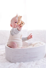 Load image into Gallery viewer, Tikiri My 1st Tikiri Leopard- Natural Rubber Teether Rattle & Bath Toy Gift Box