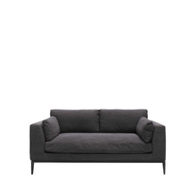 Load image into Gallery viewer, Hawthorne Tyson 2.5 Seater Sofa in Relaxed Black