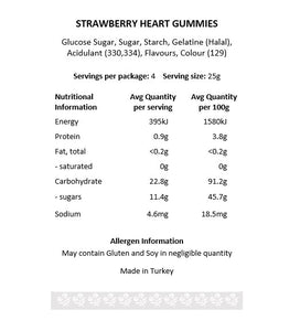 Herb & Spice Strawberry Heart Gummies