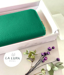 La Lupa Lara Wallet- Green