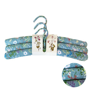 Linens & More Floral Set of 3 Coathangers