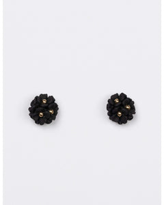 Stella & Gemma Mini Ball Flower Black