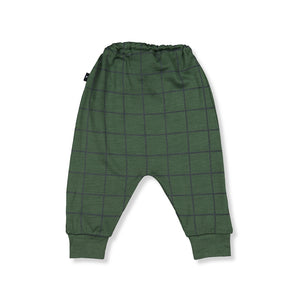 LFOH Asher Dropcrotch Pants- Forest Check
