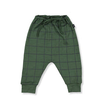 Load image into Gallery viewer, LFOH Asher Dropcrotch Pants- Forest Check
