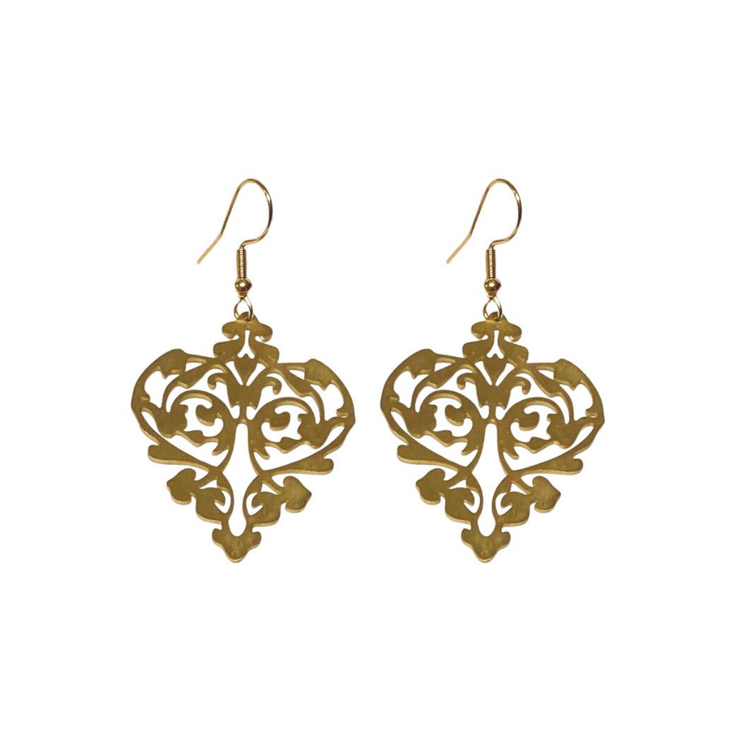 Fabuleux Vous Sucree Yellow Gold Earrings