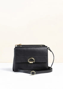 La Lupa Sabrina Crossbody- Black