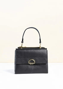 La Lupa Sabrina Crossbody- Black