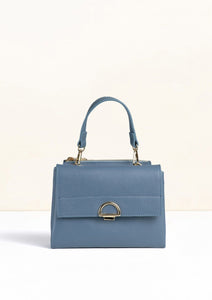 La Lupa Sabrina Crossbody- Dark Dusky Blue