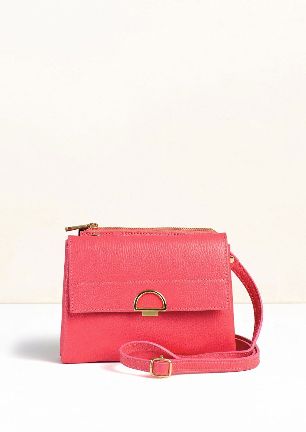 La Lupa Sabrina Crossbody- Salmon Pink