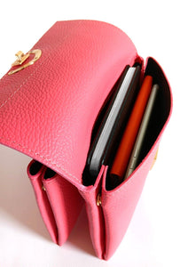 La Lupa Sabrina Crossbody- Salmon Pink