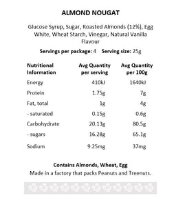 Herb & Spice Almond Nougat Bar