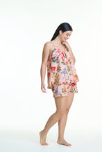 Load image into Gallery viewer, Arabella Pink with Floral Pyjama Set
